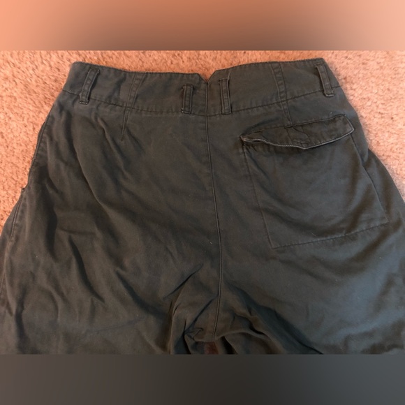 BODY EQUIP Pants Mens 34 x 32  Green Cotton With 3 Pockets Straight Leg - Picture 3 of 8